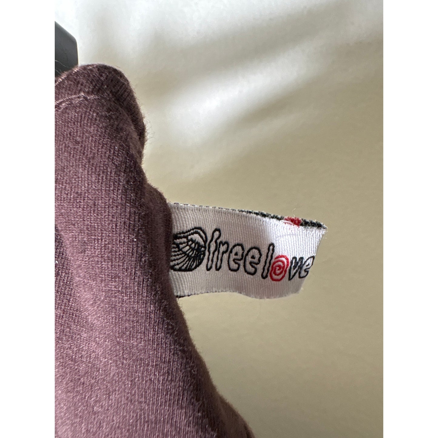 Free Love Clothing Brown Cropped Leggings Sz M