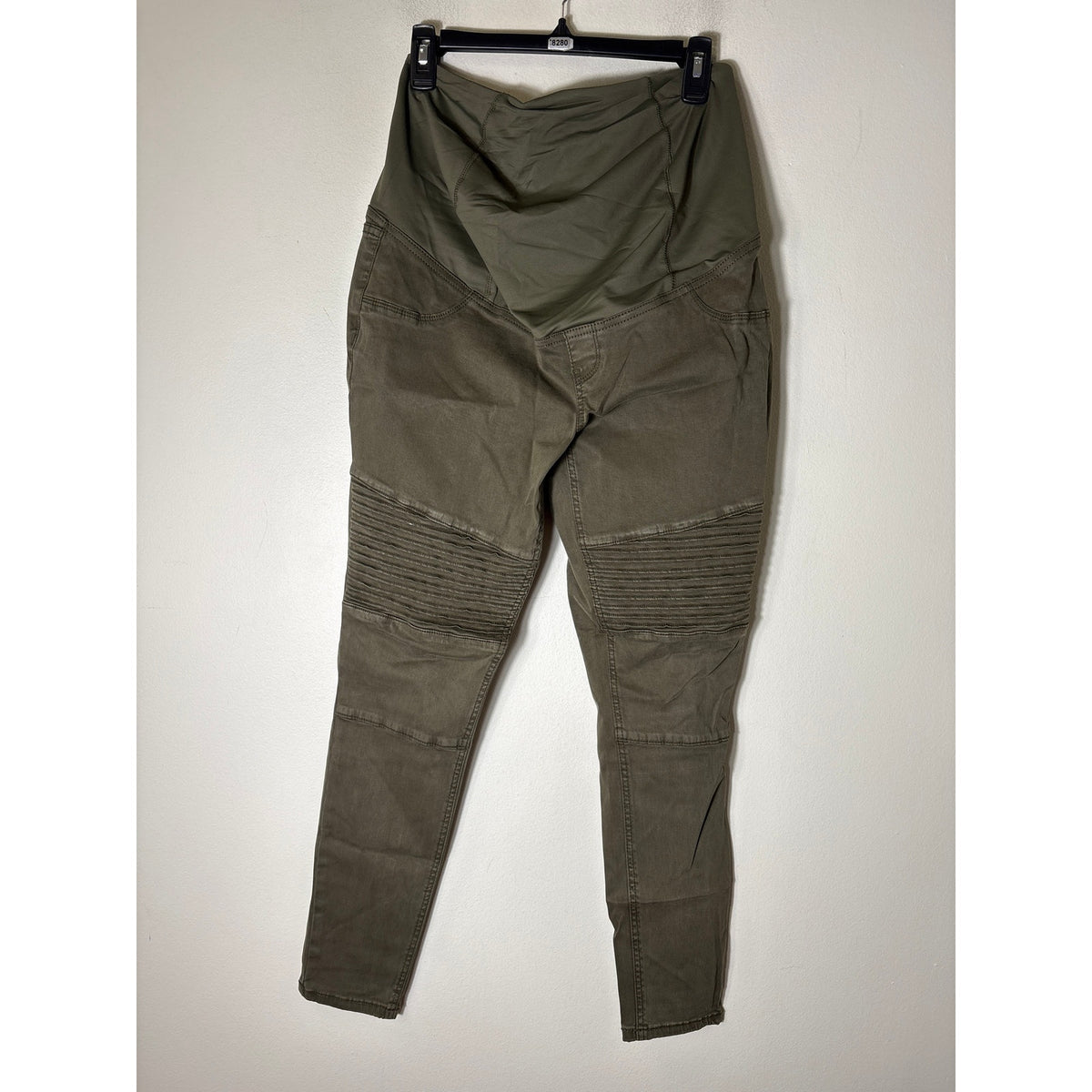 Isabel Maternity Army Green Jeans Sz 4