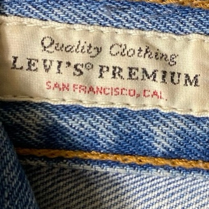 Levi's Distressed Skinny Ankle Jeans Sz 25