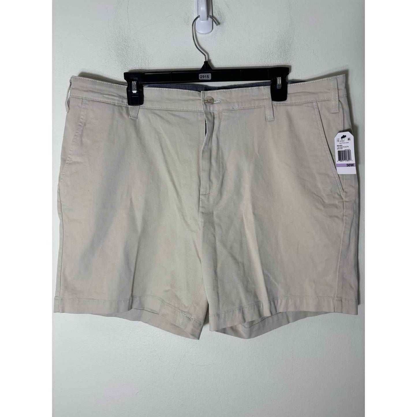 NWT Men's Nautica Khaki Deck Short Sz 38W