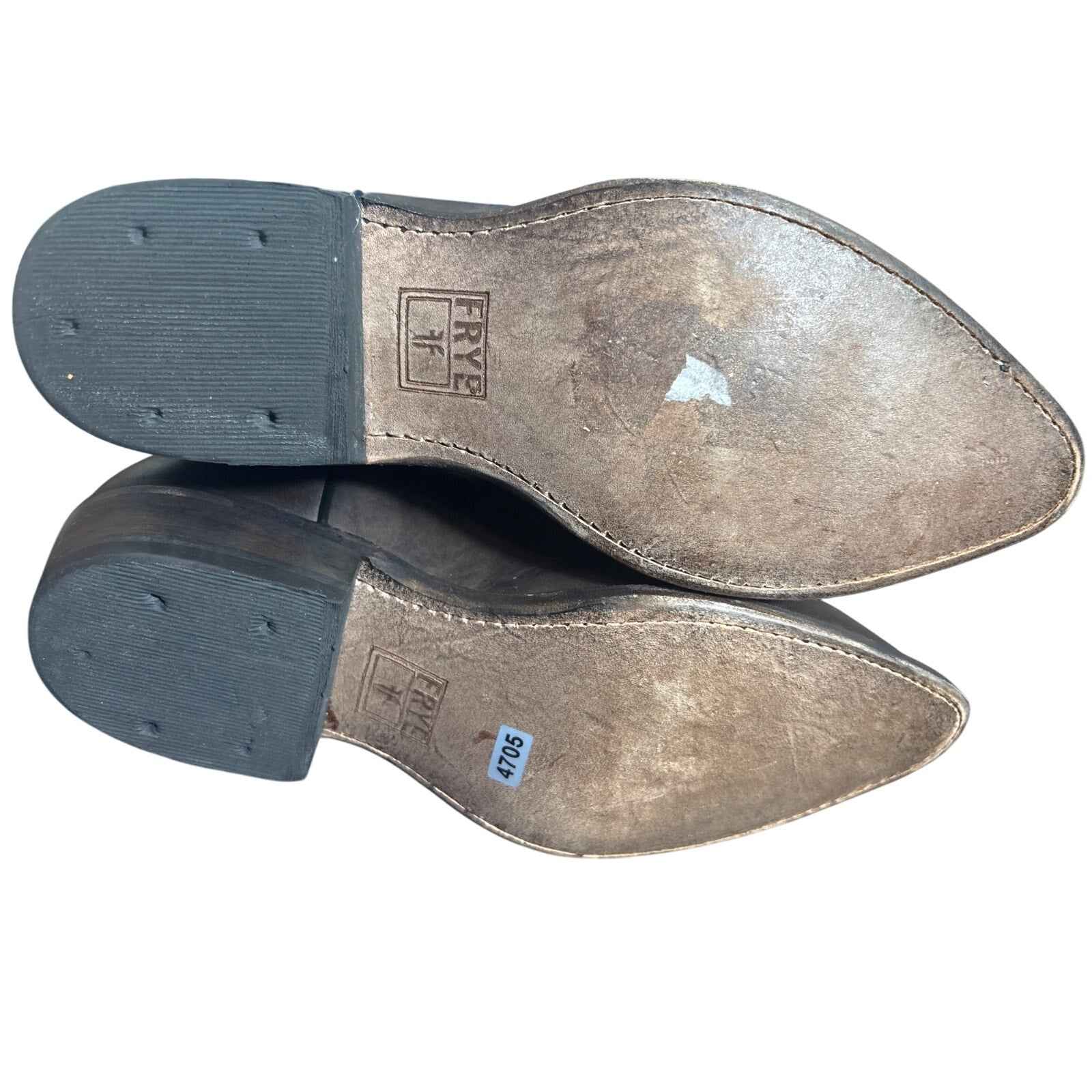 NWT Frye Brown Leather Low Calf Boot Sz 9.5