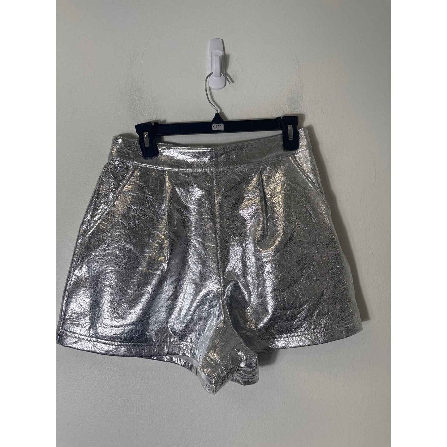 NWT Hunter Bell Silver Shorts Sz 4