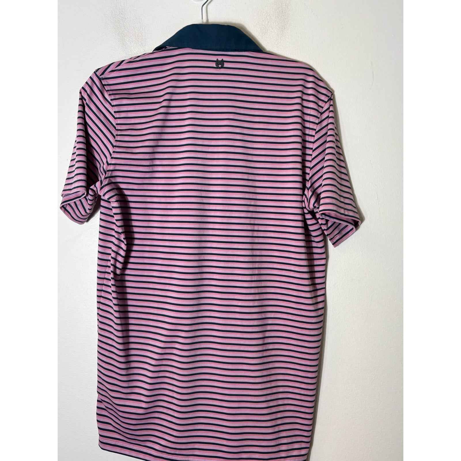 Men's Greyson Stans Short Sleeve Polo Pink/Green Sz S