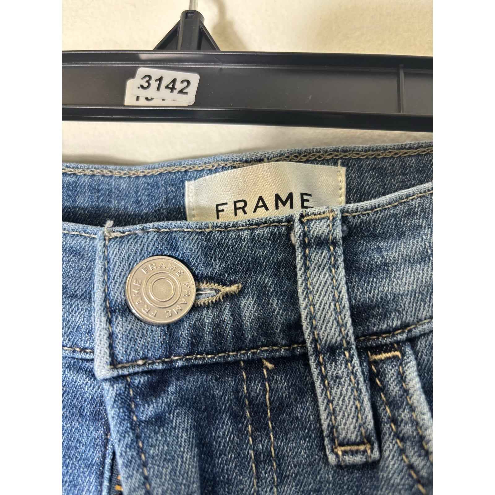 Frame Denim Le High Straight Blue Jeans Sz 25