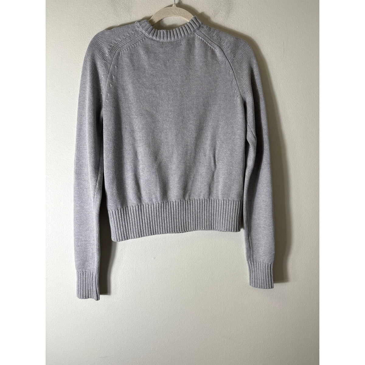 Banana Republic Gray Crewneck Pullover Sweater Sz XXS