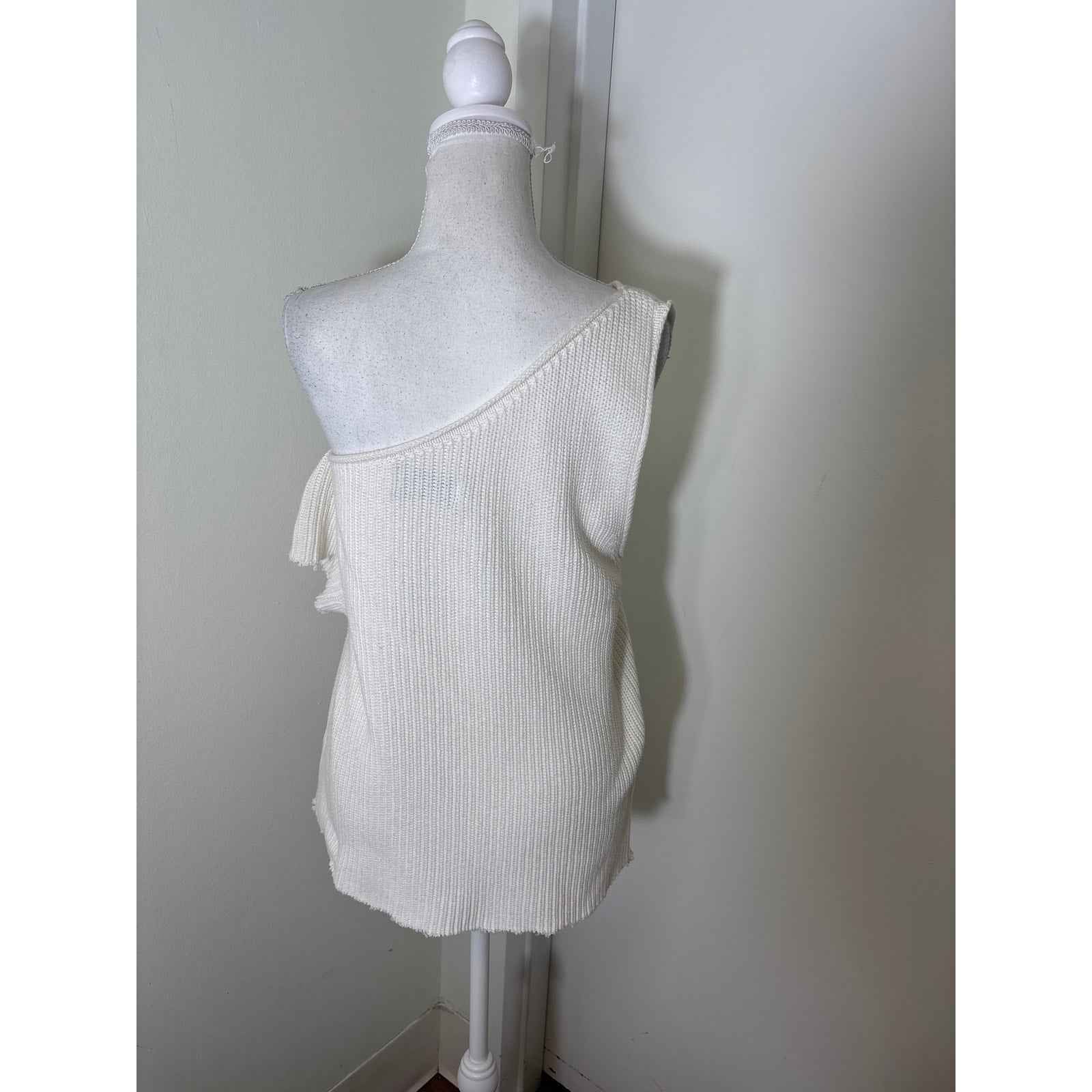 RtA White Sweater Top Sz XS