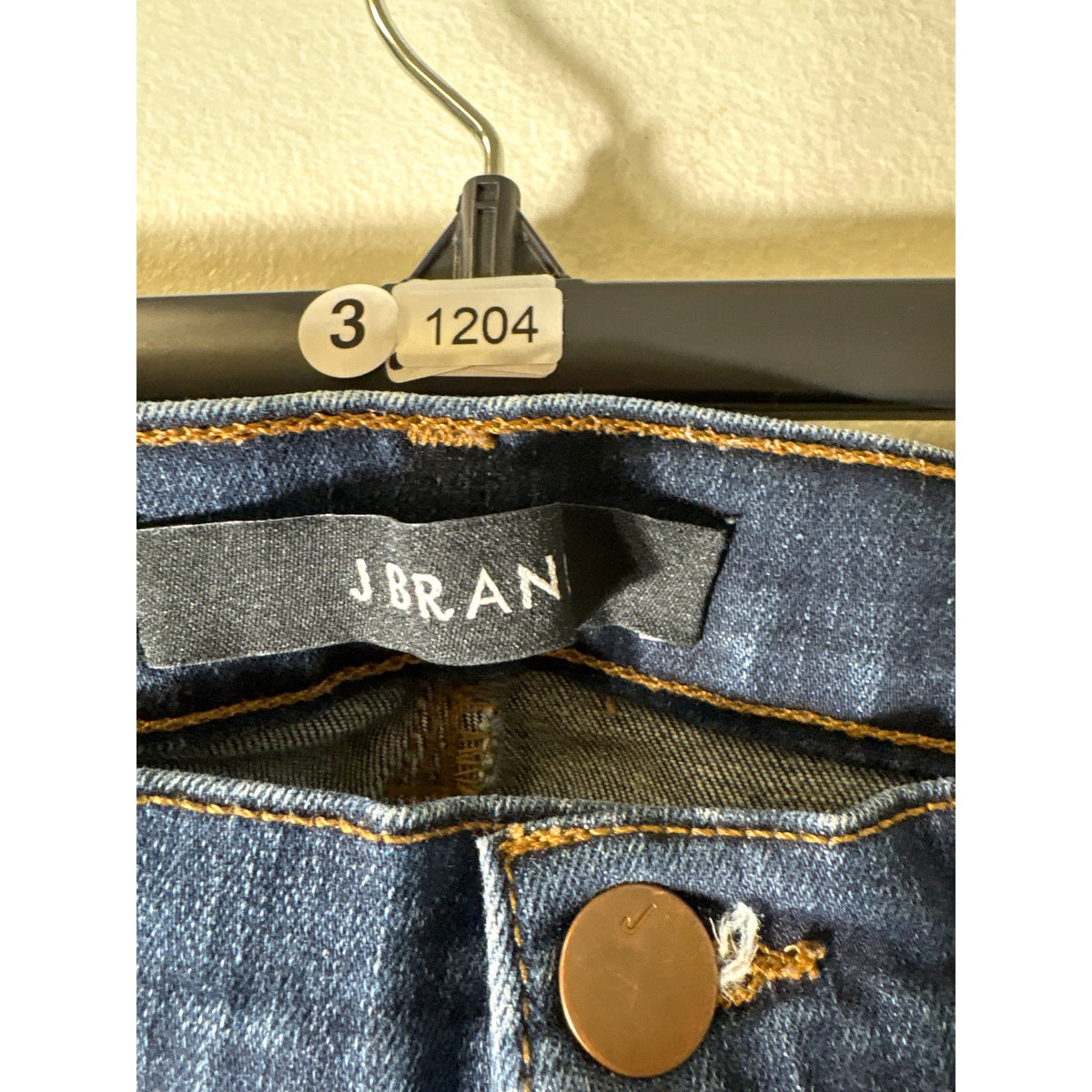 J Brand Dark Vintage Skinny Leg Denim Sz 28