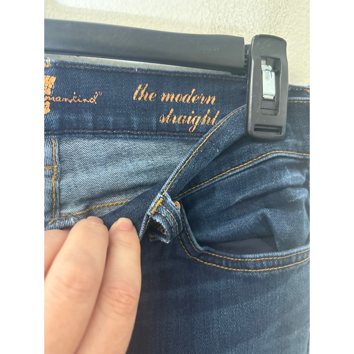 7 For All Mankind The Modern Straigh Jeans Sz 29