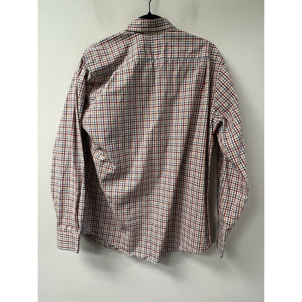 Southern Shirt Multi Color Gingham Long Sleeve Button Up Size M