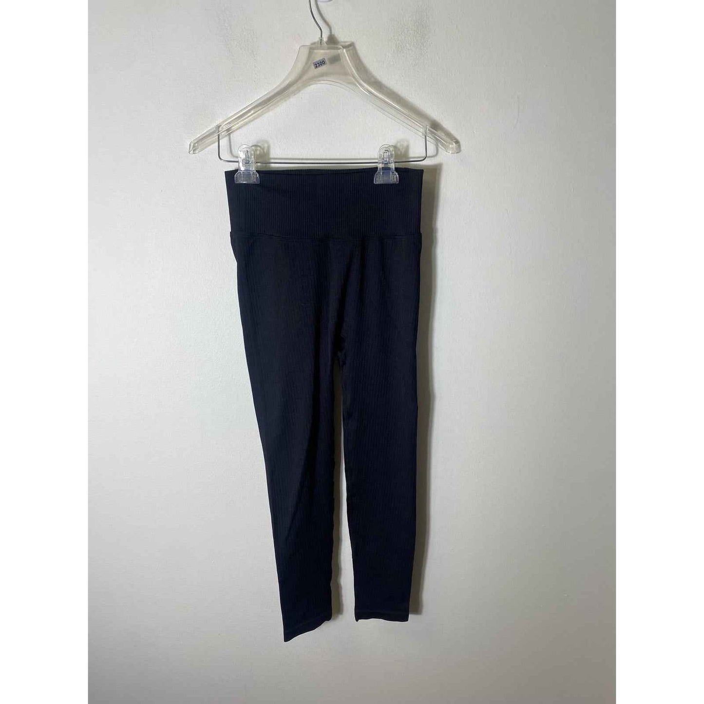 NWOT Bum Athletics High Waist Black Exercise Leggings Sz L