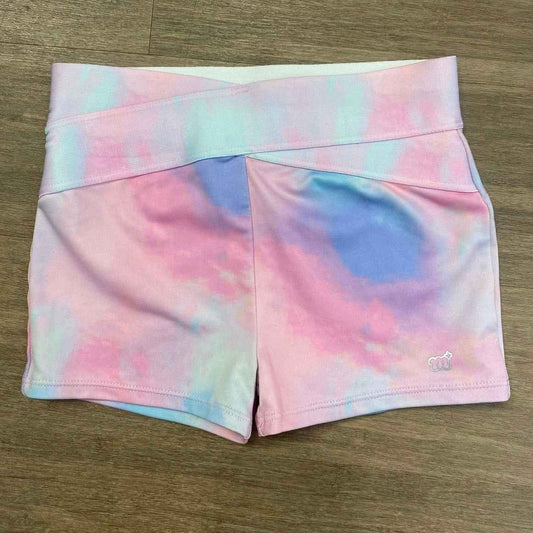 Girls More than Magic Pink Athletic Shorts Sz 6x