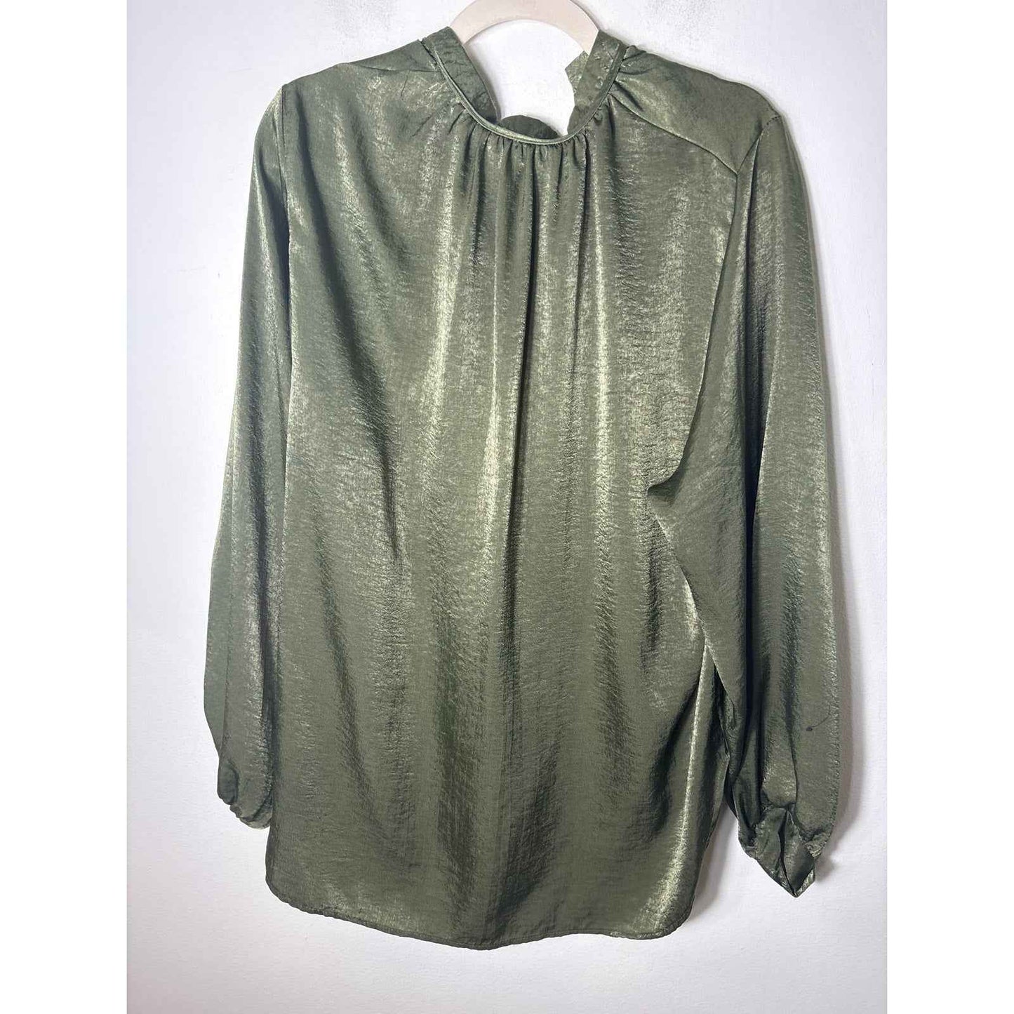 Astorio Born Green Long Sleeve Blouse Sz XL