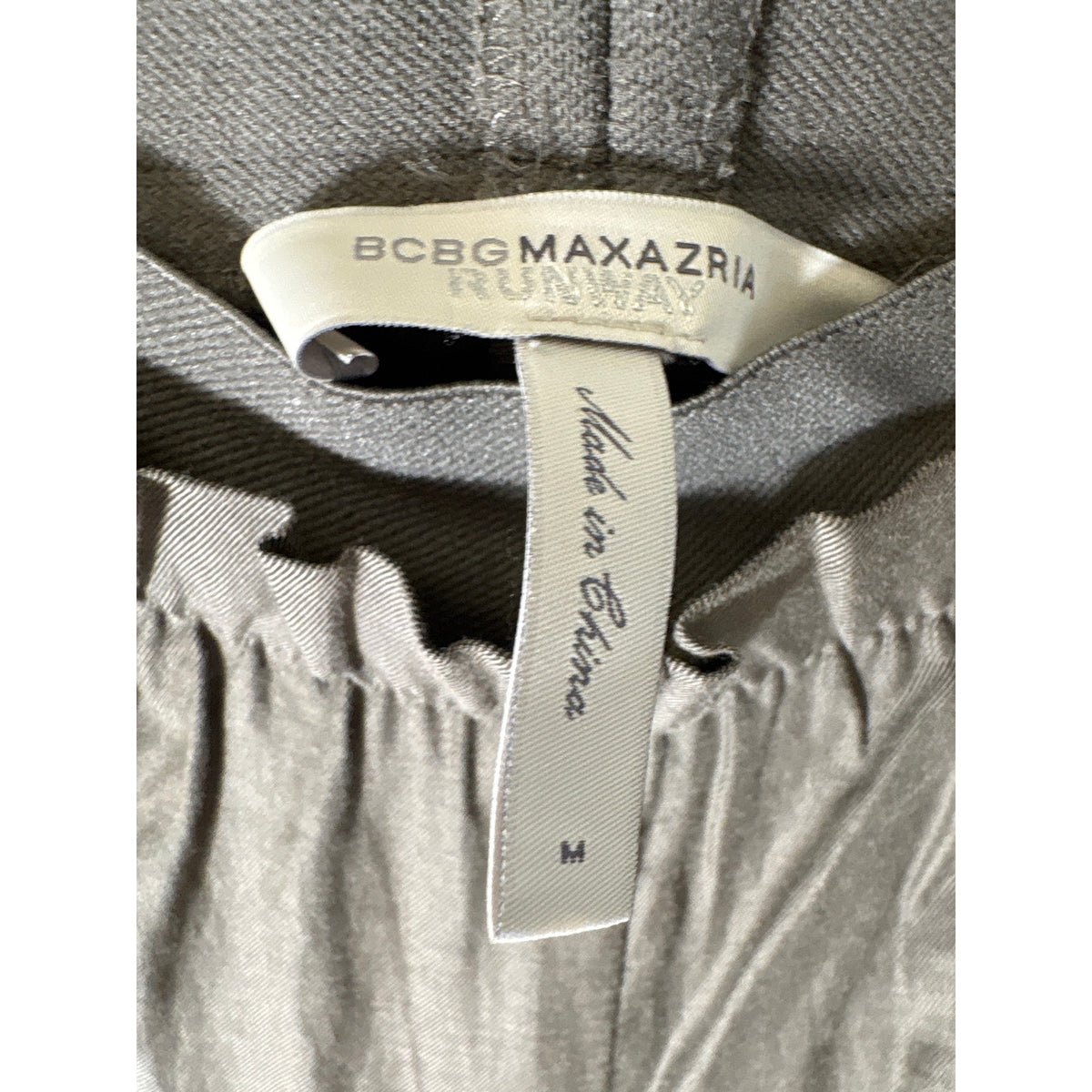 BCBG Army Green "The Emma Short" Sz M