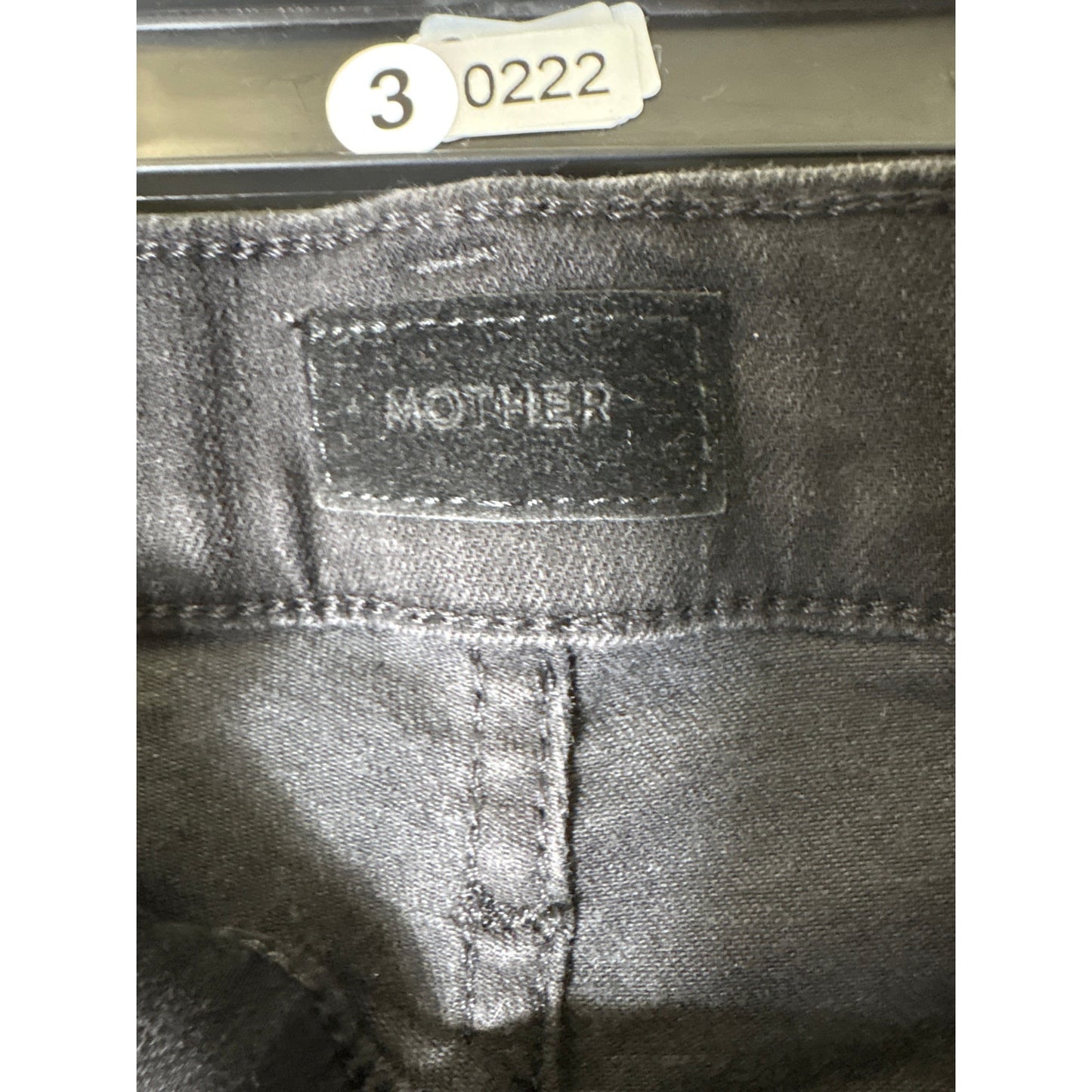 Mother Black The Insider Crop Two Step Fray Sz 32