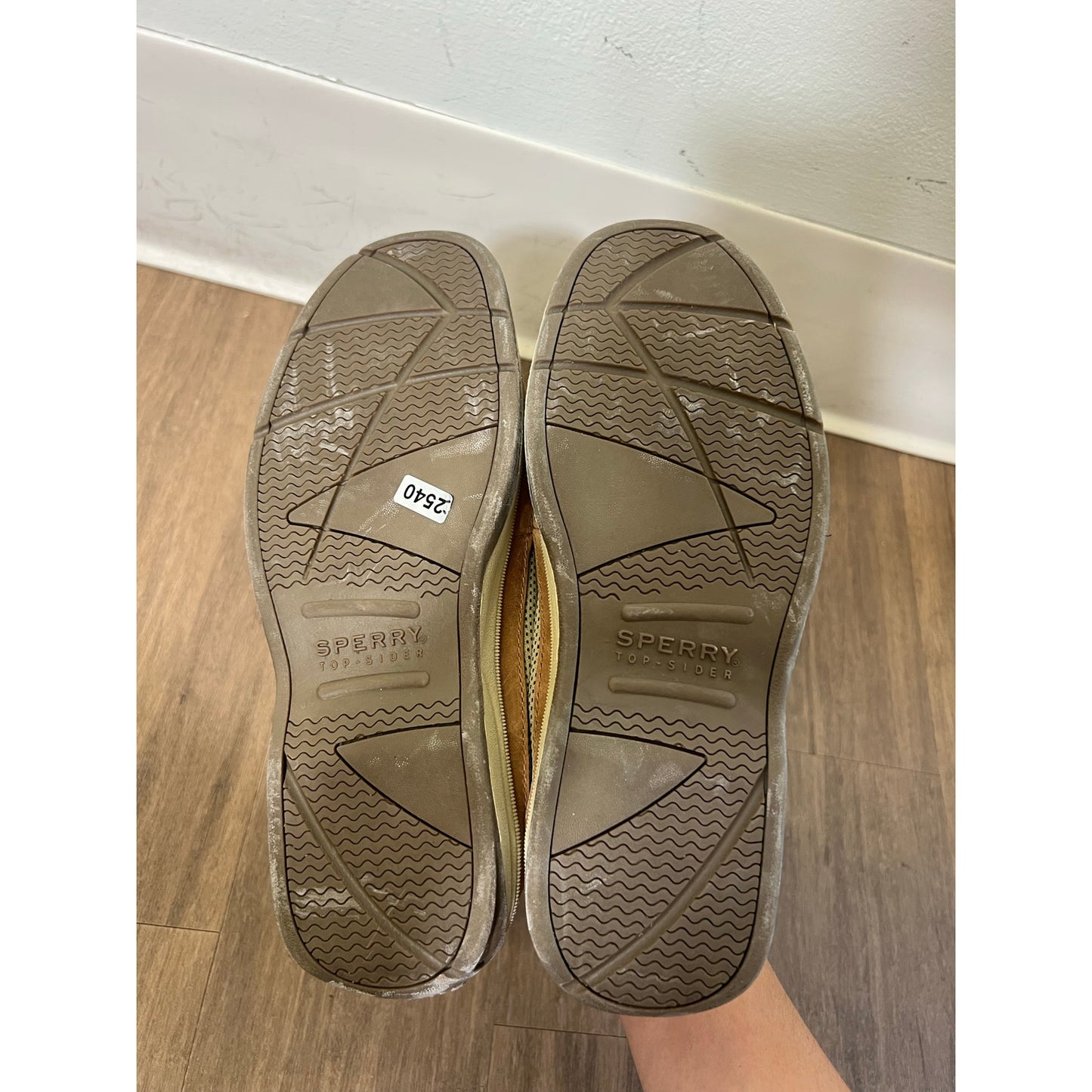 Boy's Sperry Lanyard Top Siders Sz 6