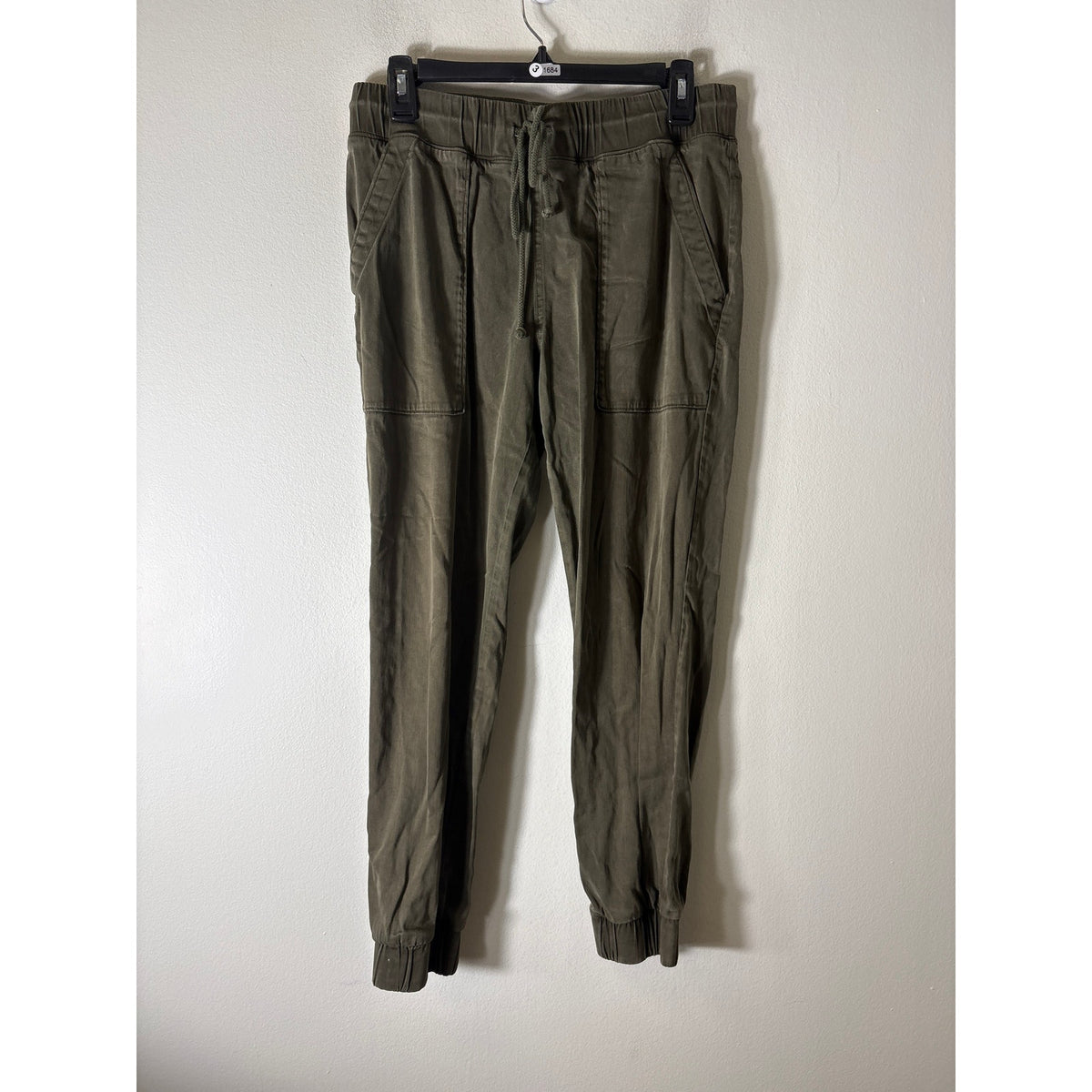Bella Dahl ARmy Green Pull On Joggers Sz S
