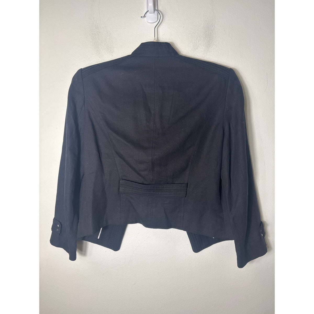 White House Black Market Long Sleeve Moto Jacket Sz 4