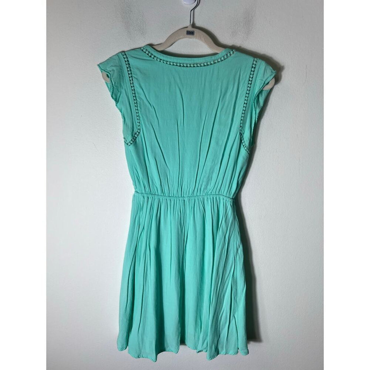Gianni Bini Mint Mini Dress Flutter Sleeve XS