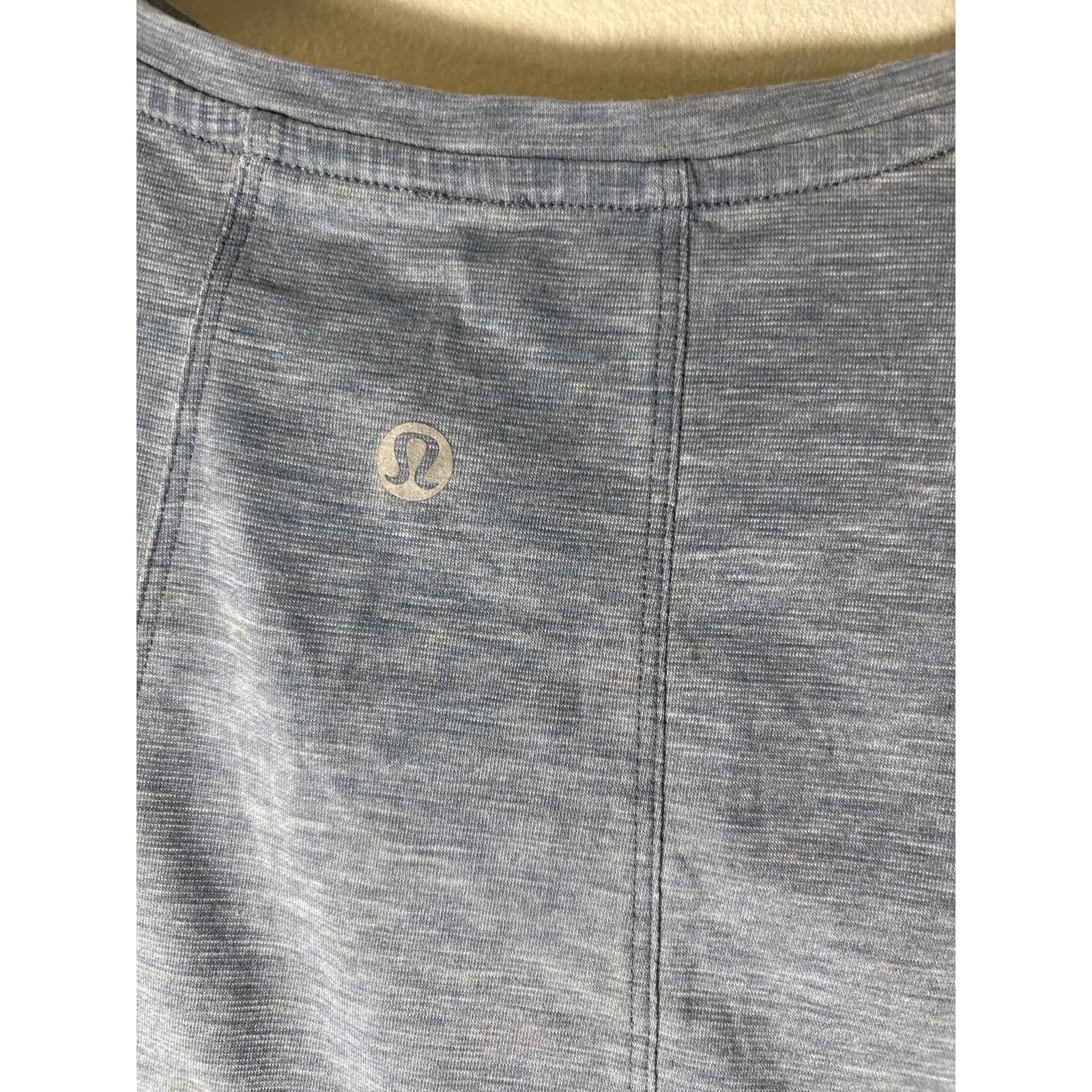 Lululemon Bluish Gray Athetic Muscle Tank Sz M