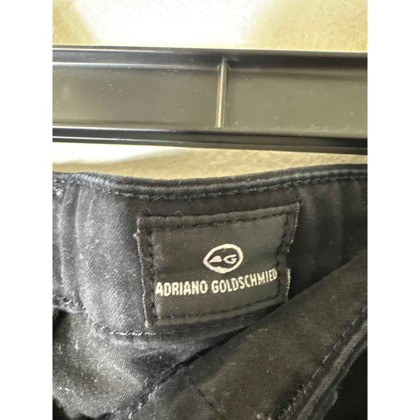 Adriano Goldschmied Black Jeans Style Pants Sz 27R