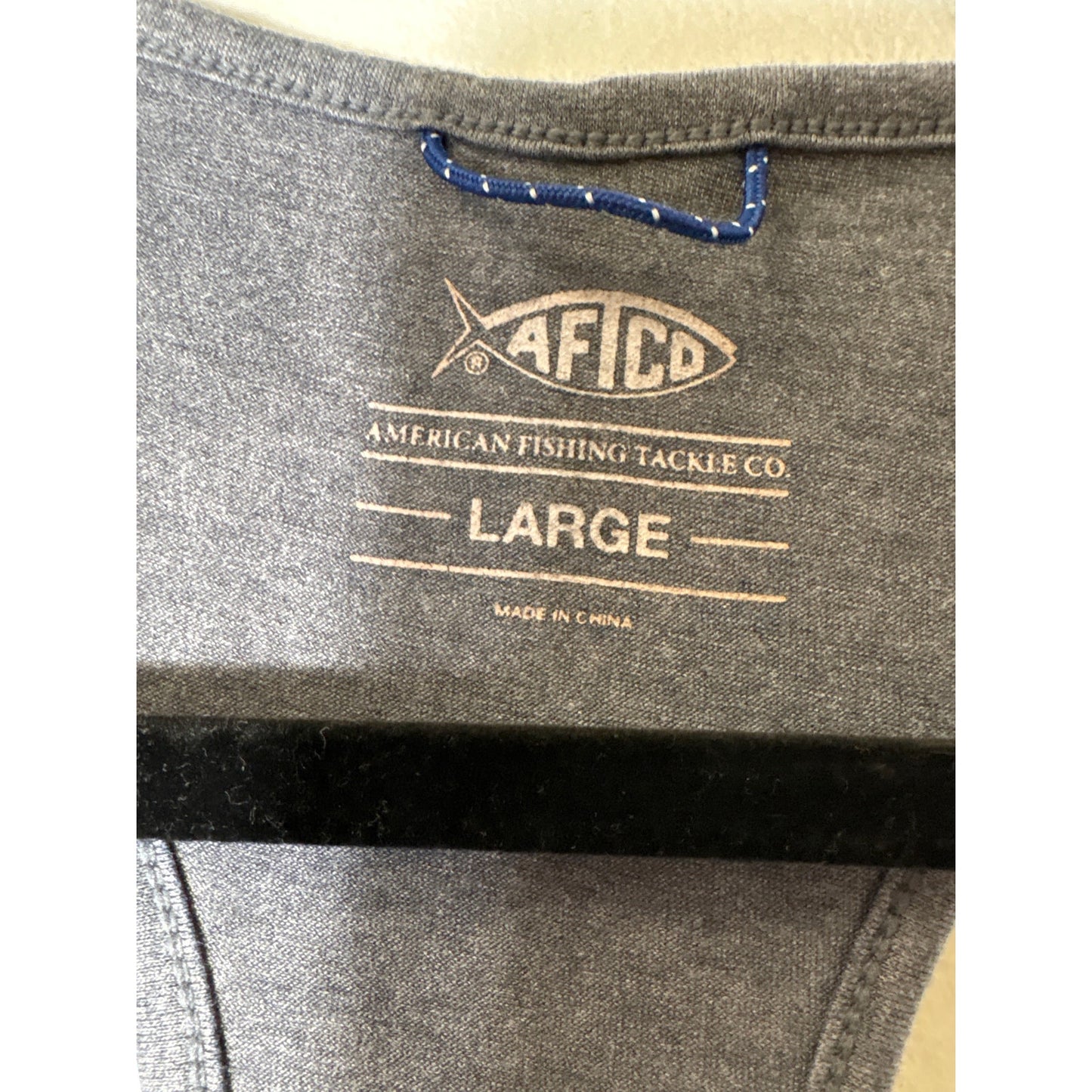 Aftco Gray Razor Back Tank Sz L