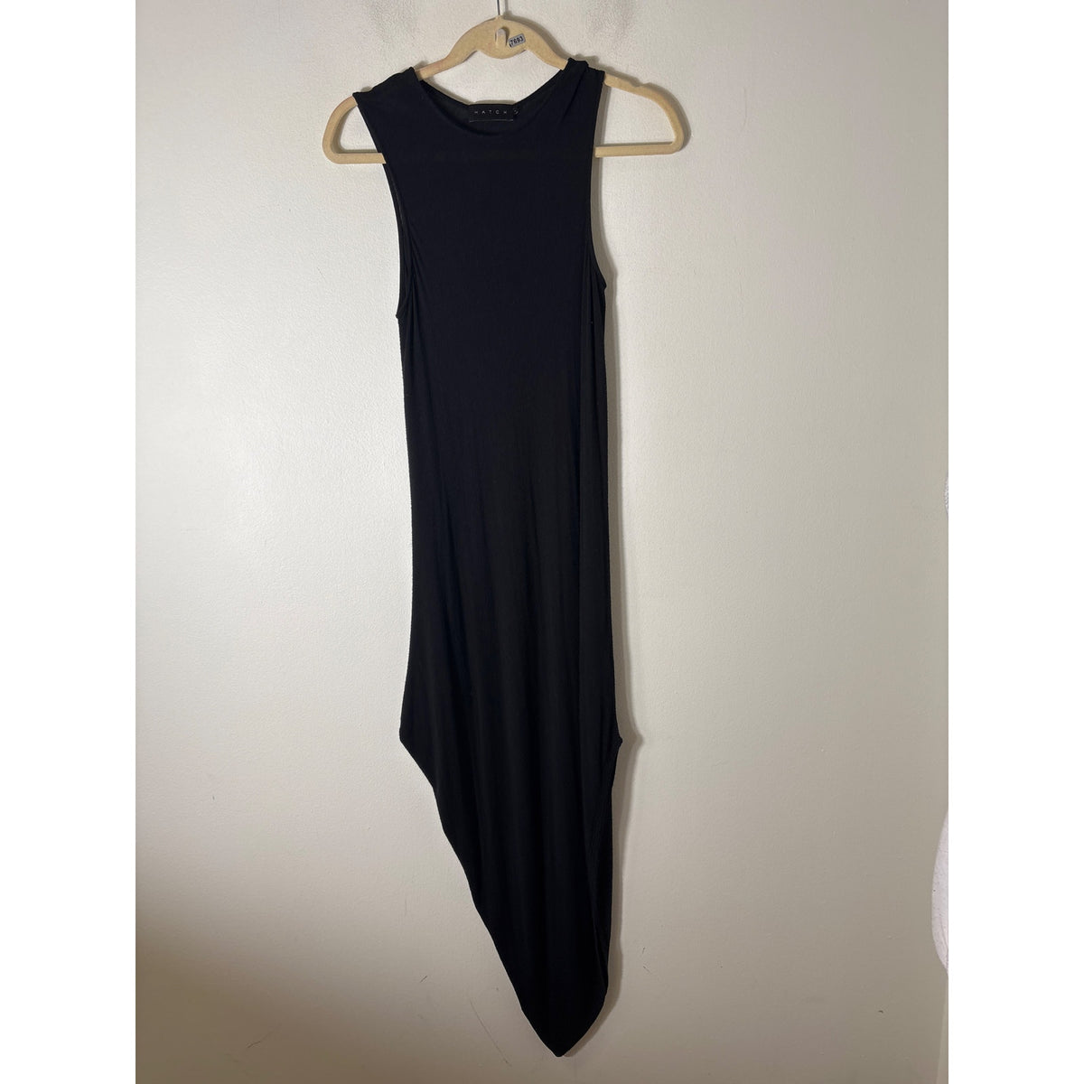 Hatch Maternity Black Tank Dress with Hi/Low Hem Sz 1 (S)