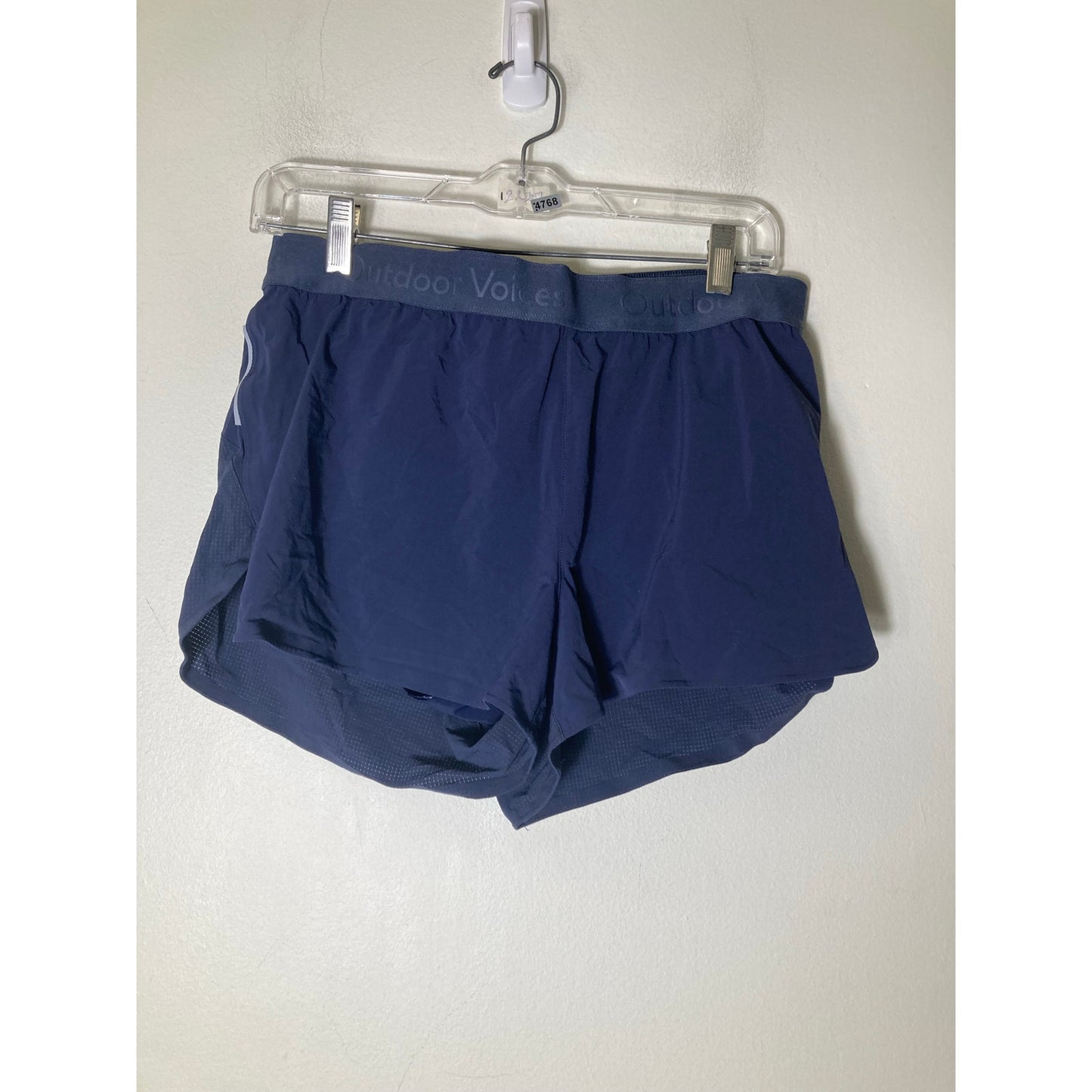 Outdoor Voices Navy Blue Running/Athletic Shorts Sz M