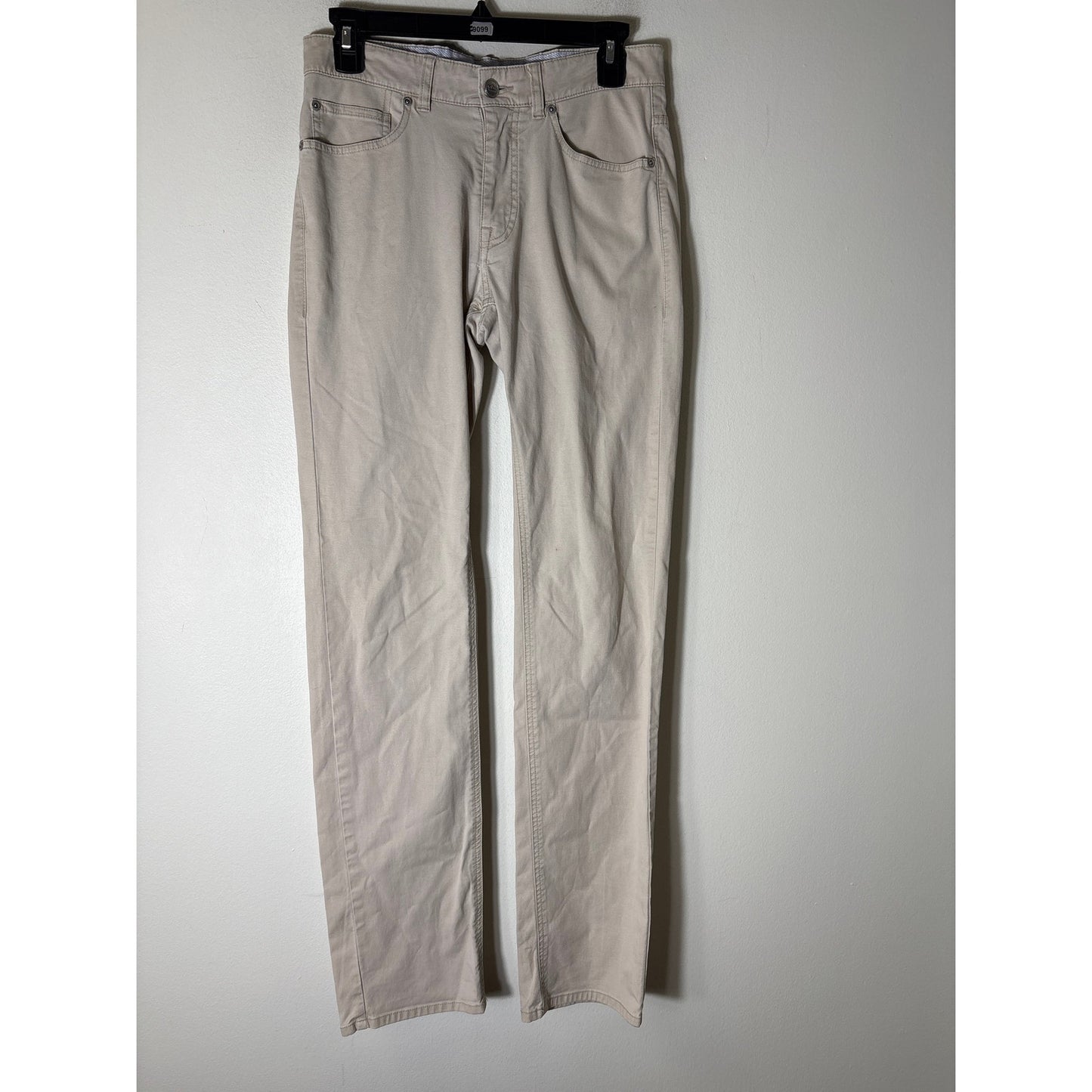 Men's Peter Millar Stone Flat Front Chinos Sz 30