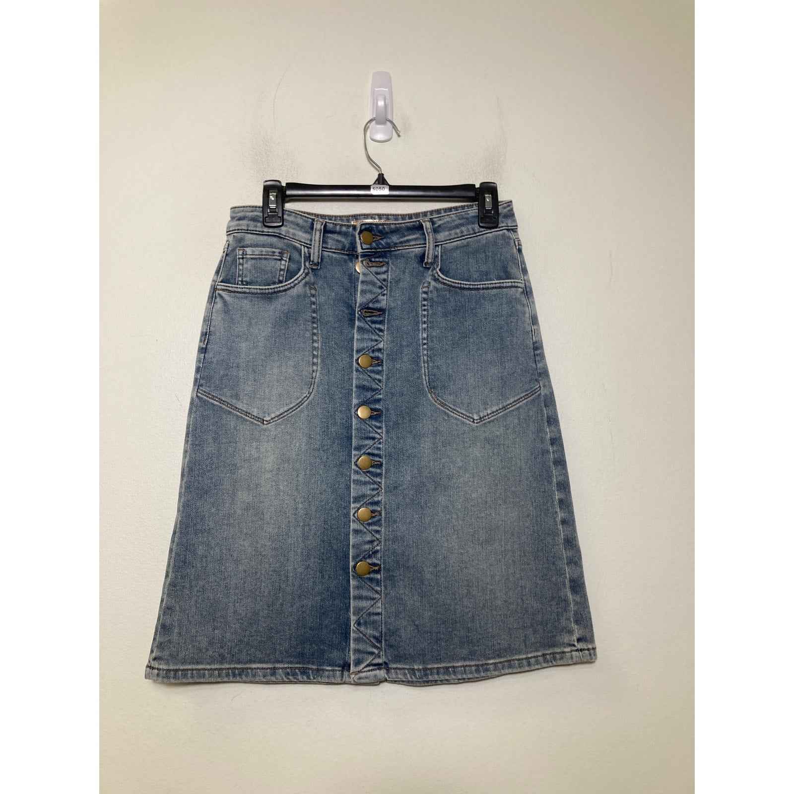 Kut Rose Denim Skirt Sz 2