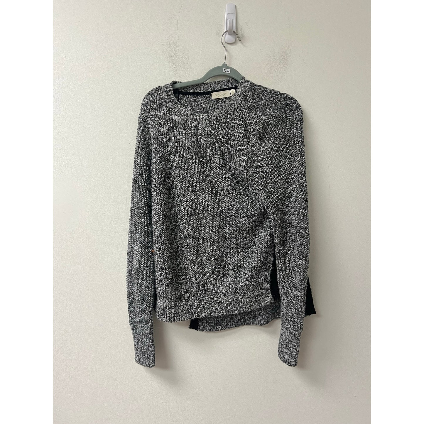 RD Style Grey and Black Sweater Sz M