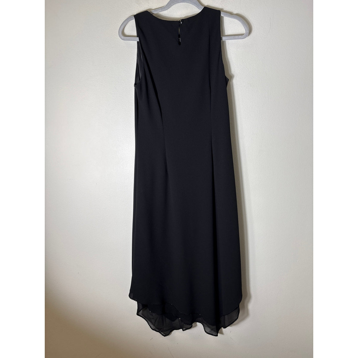 JONES NEW YORK DRESS BLACK SLEEVELESS SPECIAL OCCASION DRESS SZ 8