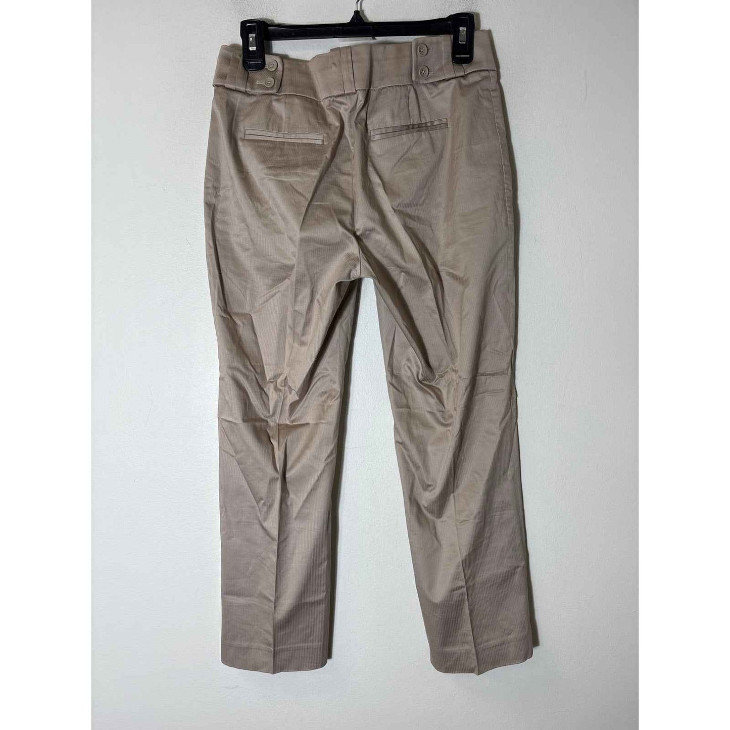 Banana Republic Tan"Martin Fit" Stretch Ankle Pants Sz 4R