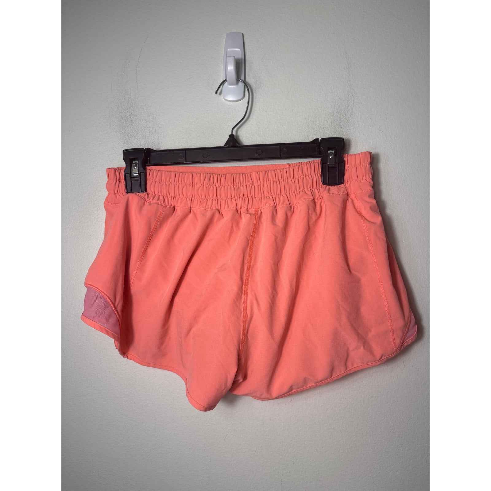 Lululemon Coral Athletic Shorts Sz 10