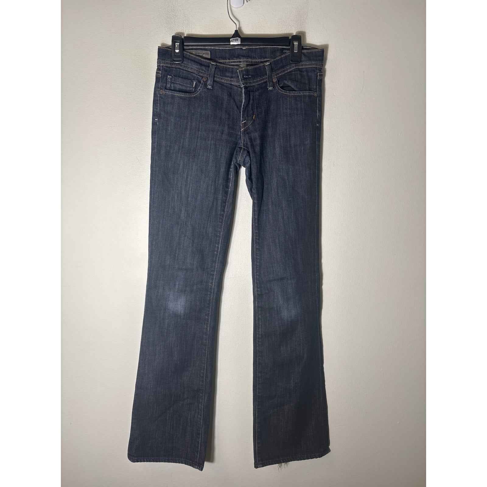 Citizens Of Humanity Grommet Stretch Electric Guitar Bootcut Jeans sz 28