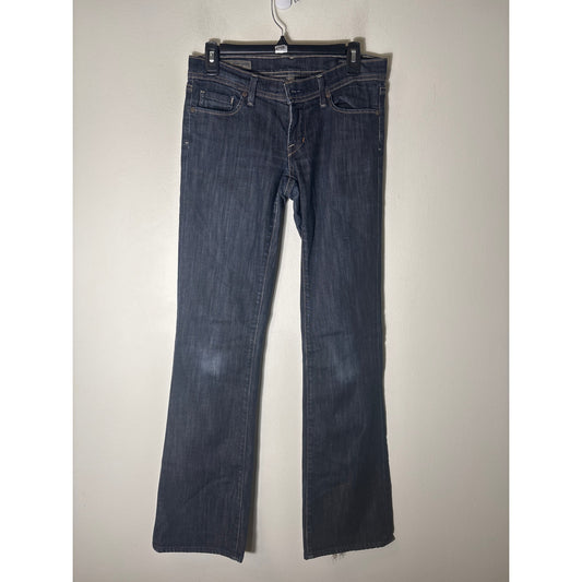 Citizens Of Humanity Grommet Stretch Electric Guitar Bootcut Jeans sz 28