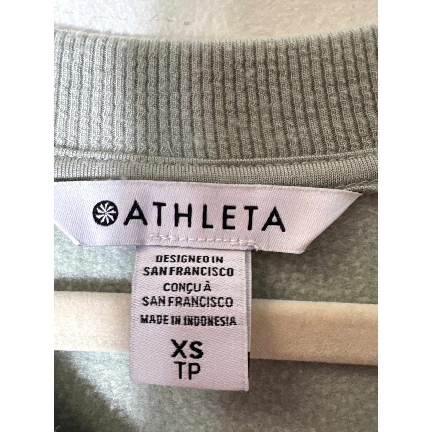 Athleta Sage Green Coaster Luxe Dress Sz XS