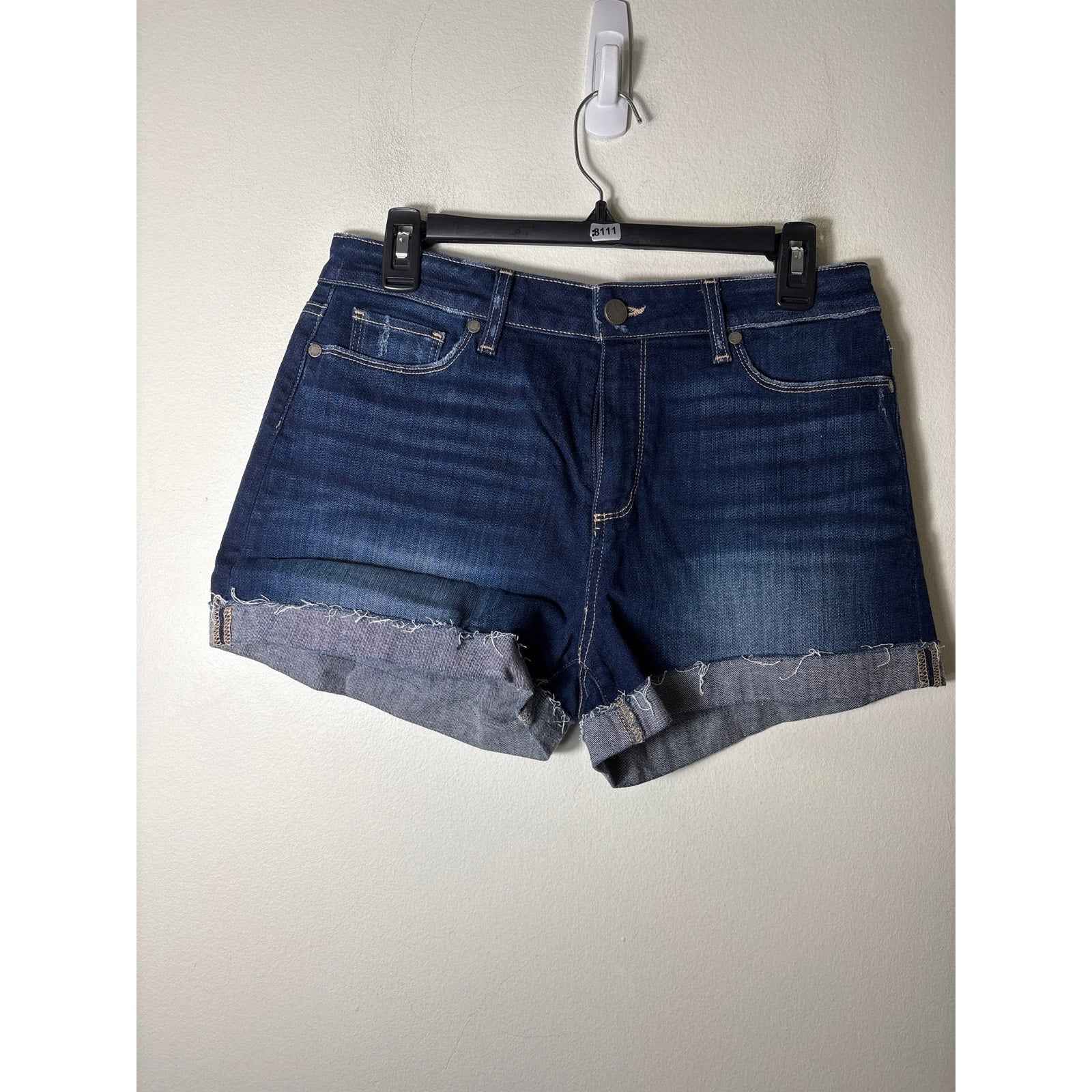 Paige Jimmy Jimmy Denim Shorts Sz 29