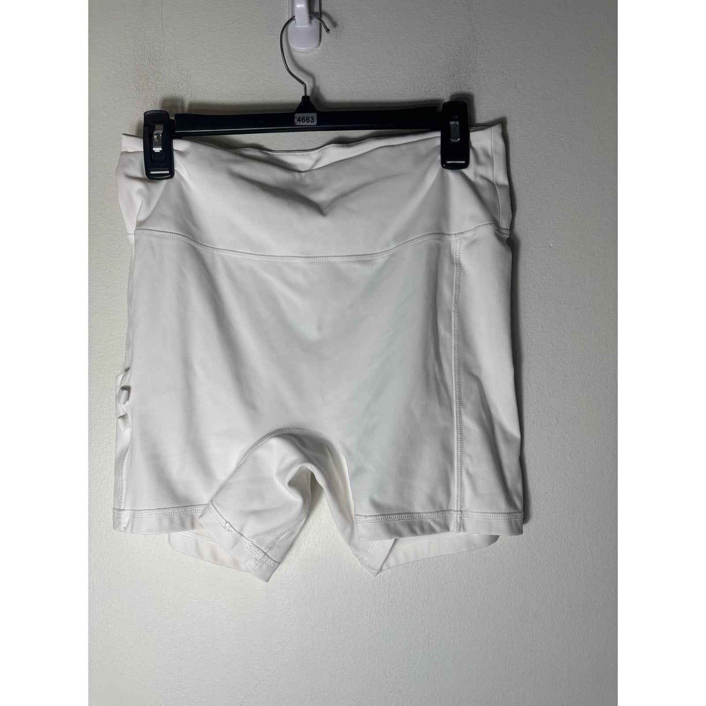 Lululemon White Performance Shorts Sz M