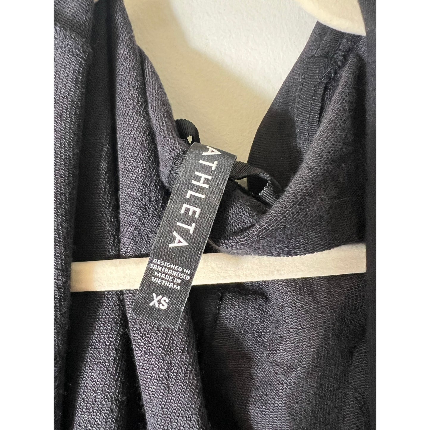 Athleta Black Long Sleeve, Extra Long Cardigan Jacket Sz XS
