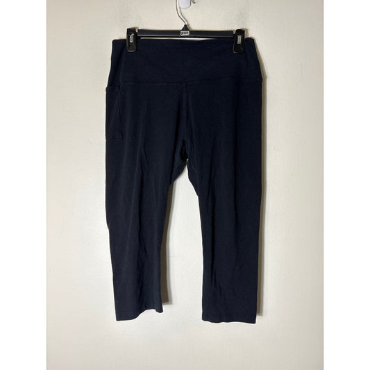 Tasc Black Below The Knee Athletic Leggings Sz XL