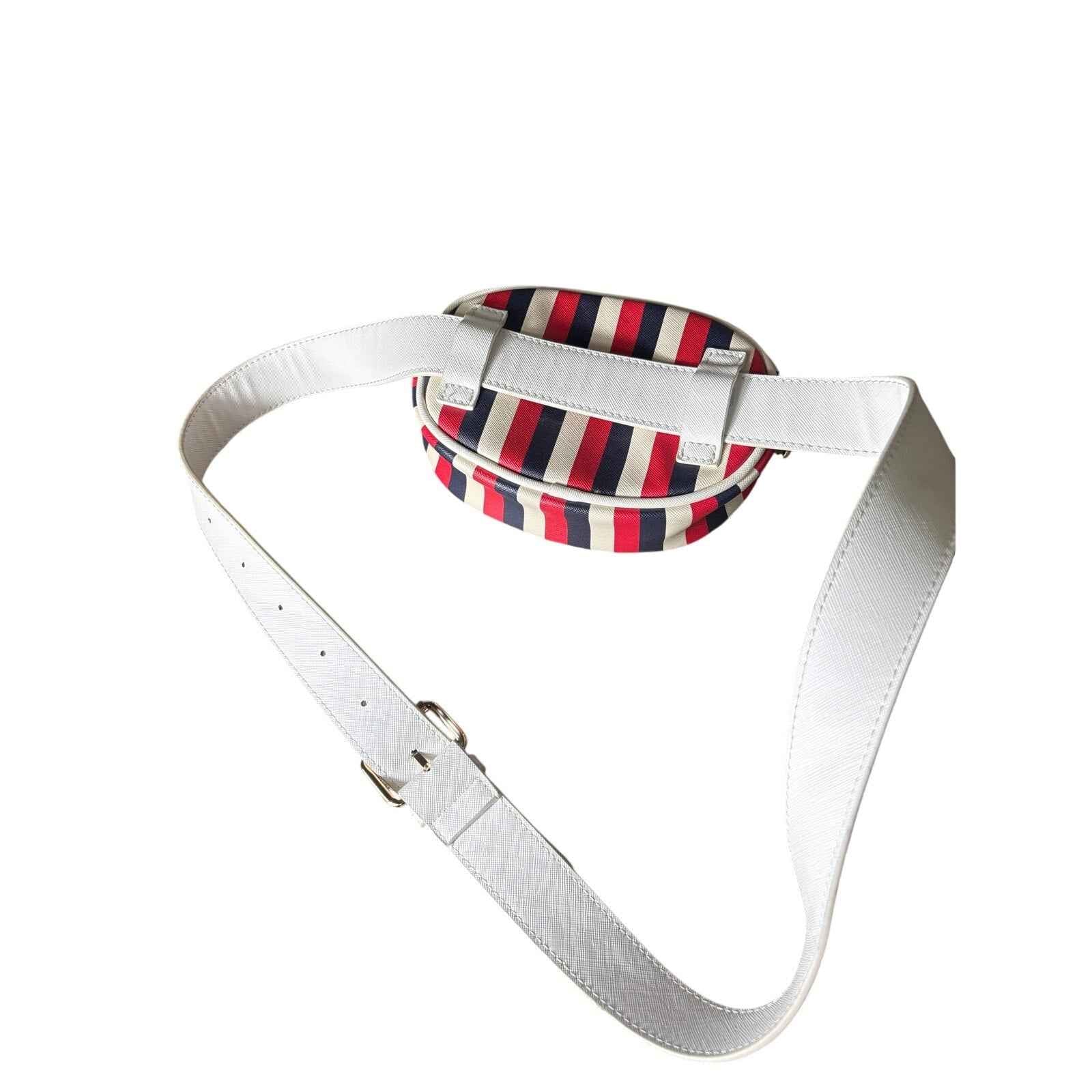 Lola Casademunt Red Blue Stripe France Belt Bag