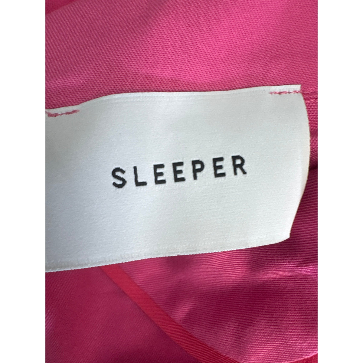 Sleeper Pink Feather Trimmed Pajama Set Sz XL