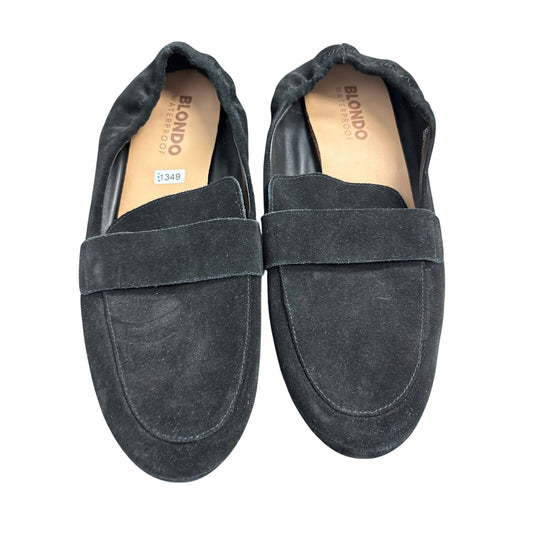 Blondo Black Suede Slip On Loafers Sz 10