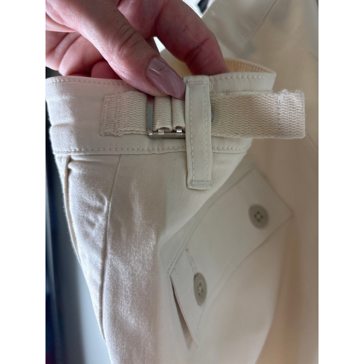 John Elliot Off White Flare Leg Pants Sz 27