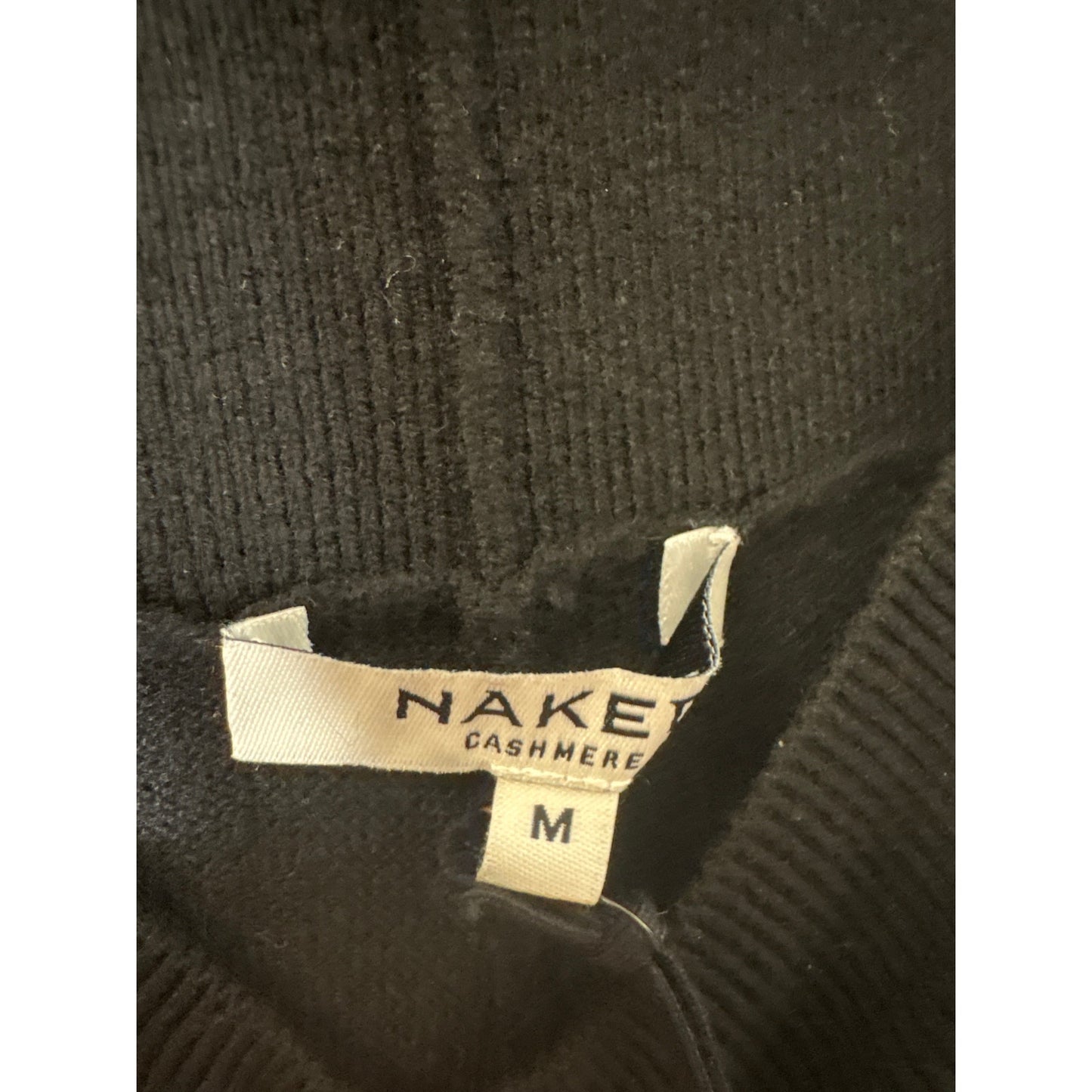 NWT Naked Cashmere Black Wide Leg Pants Sz M