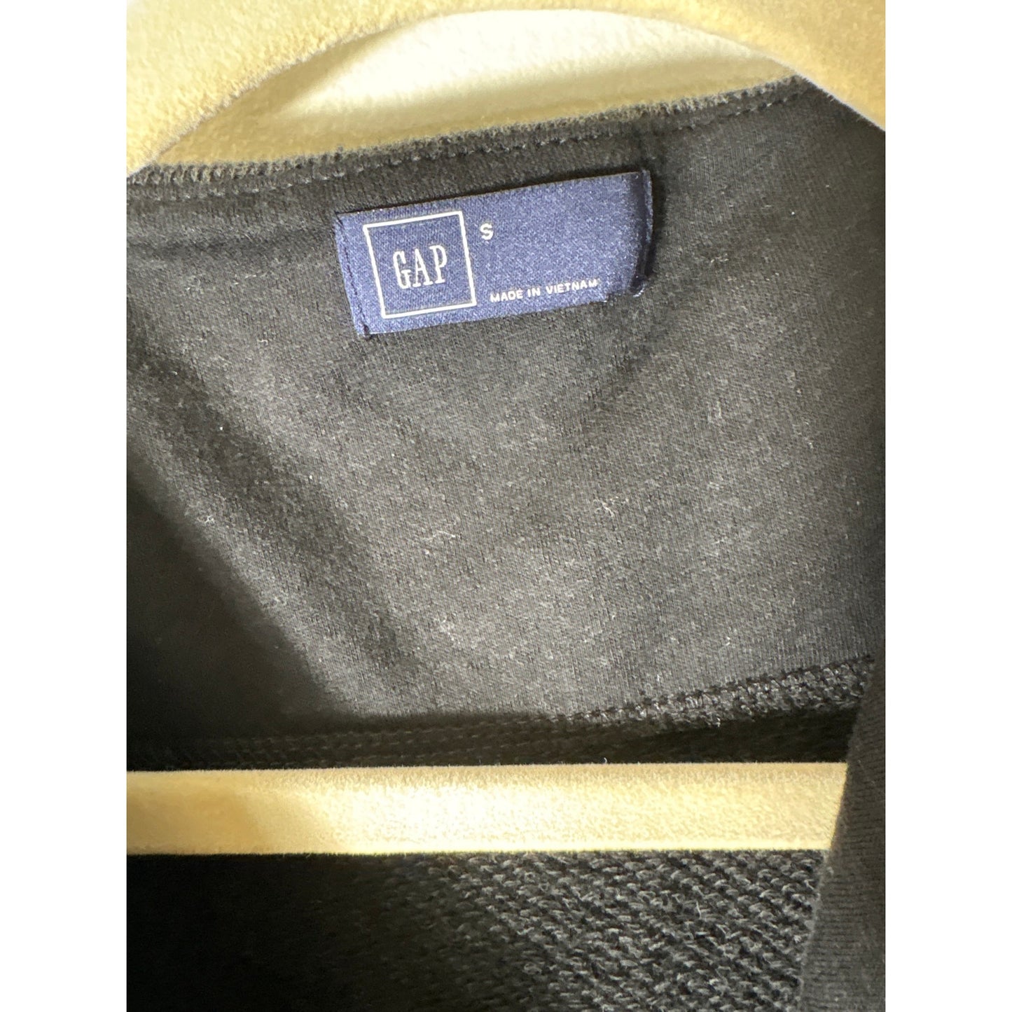 Gap Black Sleevless Knit Cardigan Vest Sz S
