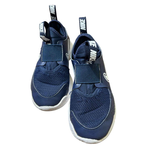 Little Boys Nike Navy Slip On Tennis Shoes Sz 11