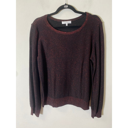 Milly Black and Red Sweater Sz L