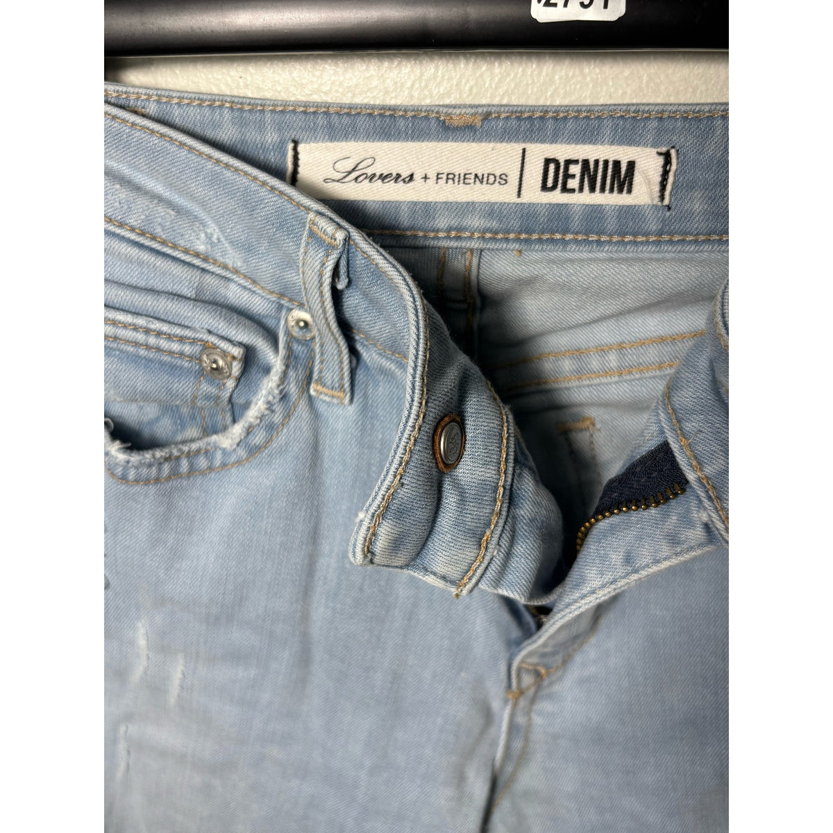 Lovers + Friends Light wash Denim Sz 26
