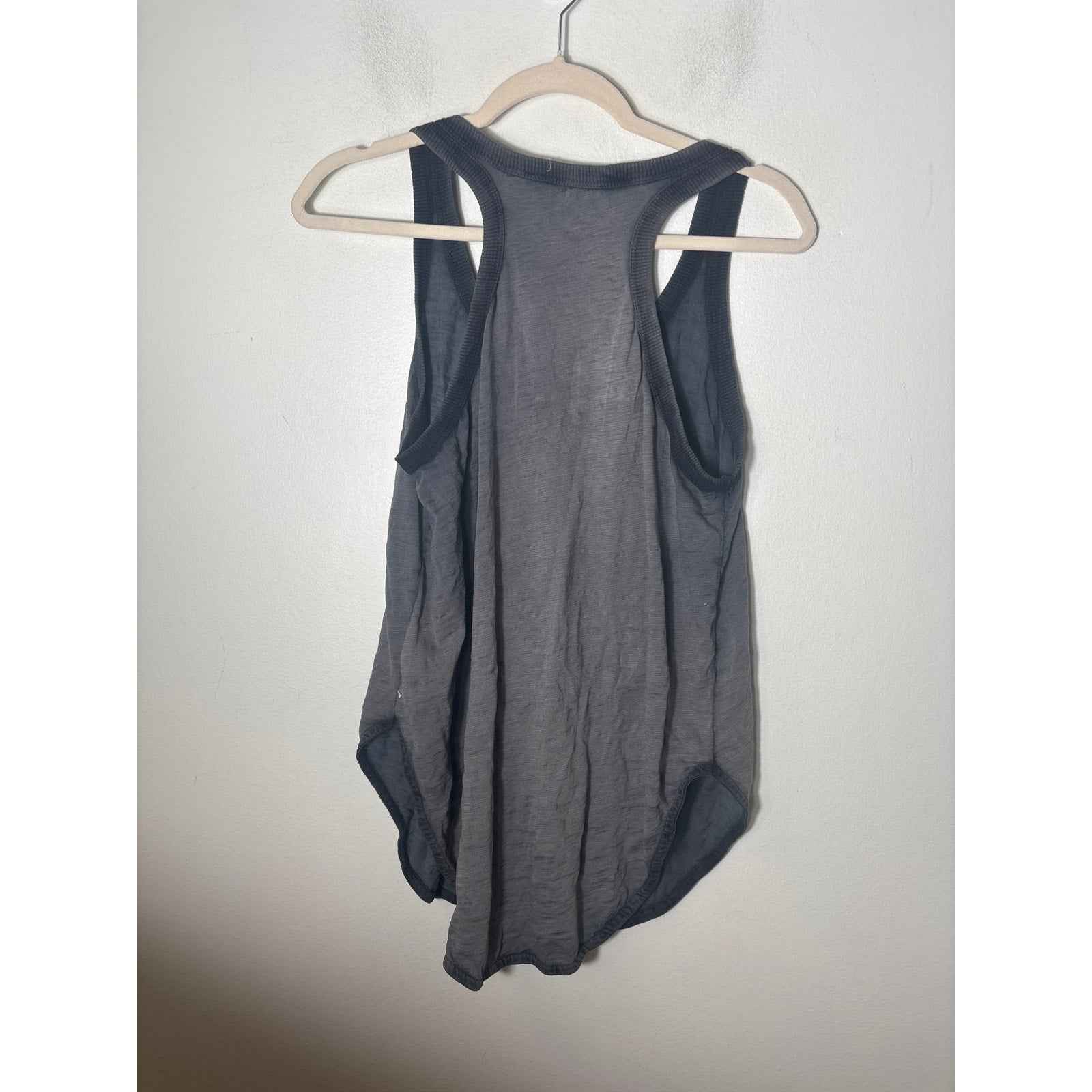 Wilt Black/Gray Vintage Wash Tank Sz M